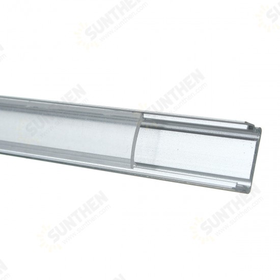 50CM XH-008 U-Style Aluminum Channel Holder For LED Strip Light Bar Under Cabinet Lamp Lighting