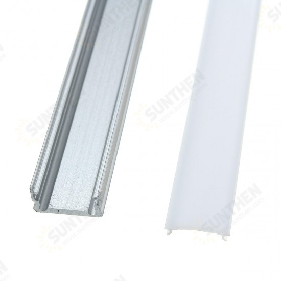 50CM XH-008 U-Style Aluminum Channel Holder For LED Strip Light Bar Under Cabinet Lamp Lighting