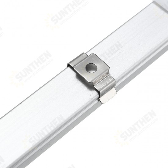 50CM XH-008 U-Style Aluminum Channel Holder For LED Strip Light Bar Under Cabinet Lamp Lighting