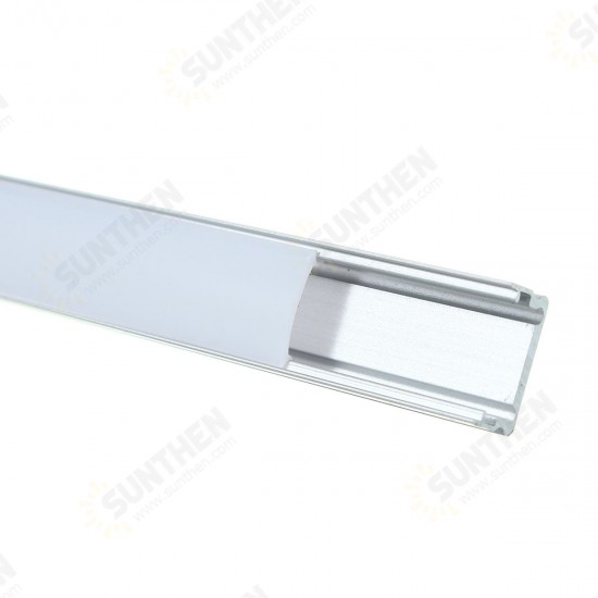 50CM XH-008 U-Style Aluminum Channel Holder For LED Strip Light Bar Under Cabinet Lamp Lighting