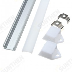 50CM XH-008 U-Style Aluminum Channel Holder For LED Strip Light Bar Under Cabinet Lamp Lighting 50CM XH-008 U-Style Aluminum Channel Holder For LED Strip Light Bar Under Cabinet Lamp Lighting