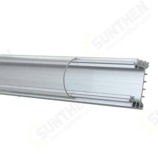 50CM XH-062 U-Style Aluminum Channel Holder For LED Strip Light Bar Under Cabinet Lamp Lighting