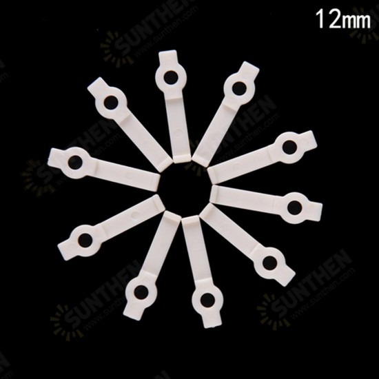 50PCS 8mm 10mm 12mm ABS Fixer Clip with Screws for Non-waterproof 3528 5050 LED Strip Light