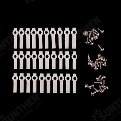 50PCS 8mm 10mm 12mm ABS Fixer Clip with Screws for Non-waterproof 3528 5050 LED Strip Light 50PCS 8mm 10mm 12mm ABS Fixer Clip with Screws for Non-waterproof 3528 5050 LED Strip Light