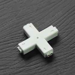 8mm 2 Pin Connector L/+/T Shape Connection for LED Single Color Strip Light 8mm 2 Pin Connector L/+/T Shape Connection for LED Single Color Strip Light