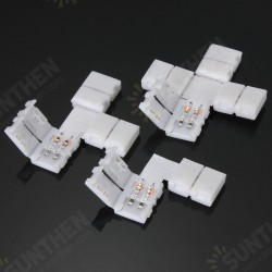 8mm +/T/L Shape 2 Pin 3528 LED Strip PCB Corner Connector for Single Color Lighting 8mm +/T/L Shape 2 Pin 3528 LED Strip PCB Corner Connector for Single Color Lighting