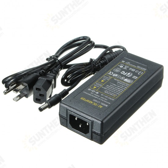 AC 100-240V to DC 12V 3A 36W Power Supply Adapter for LED Strip