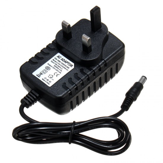 AC100-240V to DC12V 3A 36W EU US UK AU Plug Power Supply Adapter for LED Strip Light 5.5*2.1mm