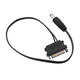 DC12V 15Pin SATA Male Computer Connector Cable with DC Connector 5.5*2.1mm for LED Strip light