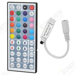 DC12V 72W Mini Wireless Controller with 44 Keys Remote Control for RGB LED Strip Light DC12V 72W Mini Wireless Controller with 44 Keys Remote Control for RGB LED Strip Light