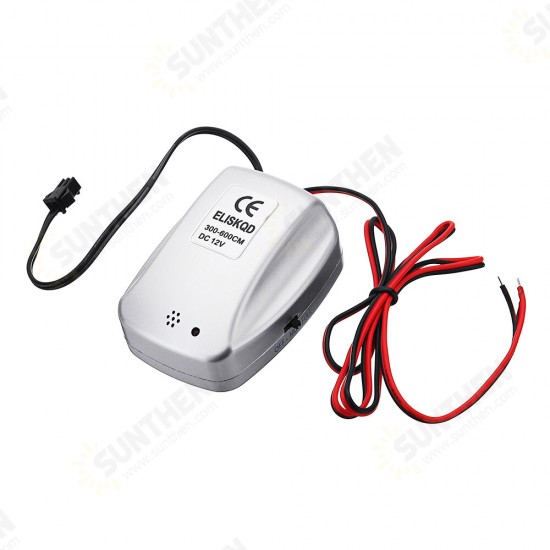 DC12V Sound Voice Control Power Supply Adapter LED Driver Controller Inverter for 1-6M El Wire Light