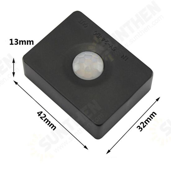 DC5-24V 5A 60W Human Infrared Motion Sensor Control Light Switch for LED Strips