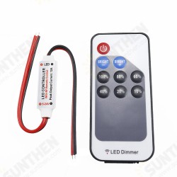 DC5-24V LED RF Controller Dimmer 9 Keys Wireless Remote Control for Single Color Strip Light DC5-24V LED RF Controller Dimmer 9 Keys Wireless Remote Control for Single Color Strip Light