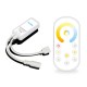 DC5V-24V Ultra Thin Wireless Remote Control CCT Color Temperature RF LED Dimmer Controller for Strip Light