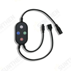 DC5V-24V bluetooth Music RGB 4Pin LED Controller + 40Keys IR Remote Control for 5050 2835 Strip Lighting DC5V-24V bluetooth Music RGB 4Pin LED Controller + 40Keys IR Remote Control for 5050 2835 Strip Lighting