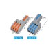 FD-13A/FD-13T Wire Connector 1 In 3 Out Wire Splitter Terminal Block Compact Wiring Cable Connector Push-in Conductor