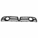 Fits for Audi A4 B7 S-Line S4 05-08 Honeycomb Front Bumper Fog Lamp Grille 2005-2008