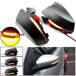 For Volkswagen VW MK5 6R 6C 2009 - 2016 2017 LED Dynamic Turn Signal Light Flasher Flowing Water Blinker Flashing Light For Volkswagen VW MK5 6R 6C 2009 - 2016 2017 LED Dynamic Turn Signal Light Flasher Flowing Water Blinker Flashing Light