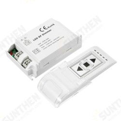 High Voltage 1 Channel Trailing Edge Dimming LED RF Dimmer Controller With 3 Key Remote AC90-240V High Voltage 1 Channel Trailing Edge Dimming LED RF Dimmer Controller With 3 Key Remote AC90-240V
