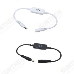 LED 1 Key Brightness Touch Dimmer Controller Adjustment Switch For Strip Light Lamp DC5-24V LED 1 Key Brightness Touch Dimmer Controller Adjustment Switch For Strip Light Lamp DC5-24V