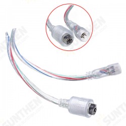 LED Light Strip Male to Female 4 Pin Adapter Waterproof Cable Cord LED Light Strip Male to Female 4 Pin Adapter Waterproof Cable Cord