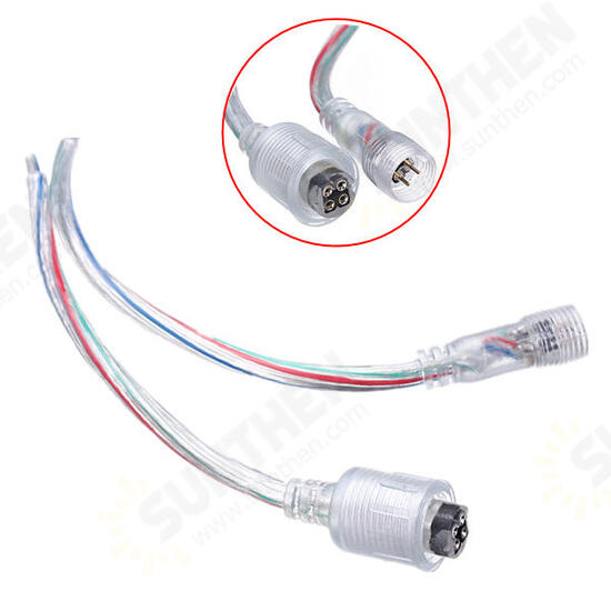 LED Light Strip Male to Female 4 Pin Adapter Waterproof Cable Cord LED Light Strip Male to Female 4 Pin Adapter Waterproof Cable Cord
