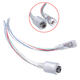 LED Light Strip Male to Female 4 Pin Adapter Waterproof Cable Cord LED Light Strip Male to Female 4 Pin Adapter Waterproof Cable Cord