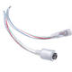 LED Light Strip Male to Female 4 Pin Adapter Waterproof Cable Cord LED Light Strip Male to Female 4 Pin Adapter Waterproof Cable Cord