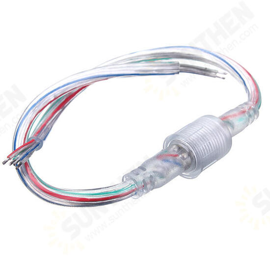 LED Light Strip Male to Female 4 Pin Adapter Waterproof Cable Cord LED Light Strip Male to Female 4 Pin Adapter Waterproof Cable Cord