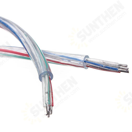 LED Light Strip Male to Female 4 Pin Adapter Waterproof Cable Cord LED Light Strip Male to Female 4 Pin Adapter Waterproof Cable Cord