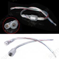 LED Light Strip Male to Female 4 Pin Adapter Waterproof Cable Cord LED Light Strip Male to Female 4 Pin Adapter Waterproof Cable Cord
