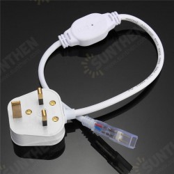 LED Strip Accessory Special UK Plug For 3528 3014 Strip Light AC 220V LED Strip Accessory Special UK Plug For 3528 3014 Strip Light AC 220V