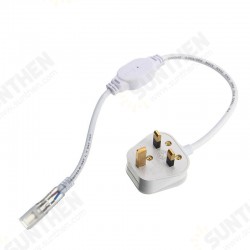 LED Strip Accessory Special UK Plug For 3528 3014 Strip Light AC 220V LED Strip Accessory Special UK Plug For 3528 3014 Strip Light AC 220V
