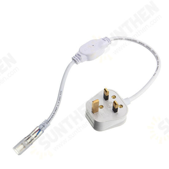 LED Strip Accessory Special UK Plug For 3528 3014 Strip Light AC 220V