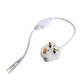 LED Strip Accessory Special UK Plug For 3528 3014 Strip Light AC 220V