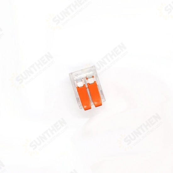 LT-612 Wire Connector 0.5-6mm2 Mini Quick Connector Universal Compact Cable Connector Household Wire Terminal Block