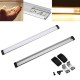 30/50CM Milky White Transparent Aluminum Channel Holder For LED Strip Light Cabinet Lamp