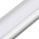 30/50CM Milky White Transparent Aluminum Channel Holder For LED Strip Light Cabinet Lamp