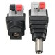 Male&Female Connectors DC 5.5*2.1mm Power Adapter Plug Cable for LED Strips 12V