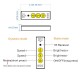 Mini 3Keys Button IR LED Dimmer Controller+14Keys Remote Control for Single Color Strip Light DC5-24V