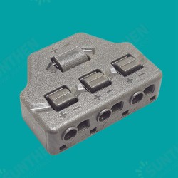 One-in-three-out Two-Pole Branch Terminal Connector Parallel Connection One-in-three-out Two-Pole Branch Terminal Connector Parallel Connection