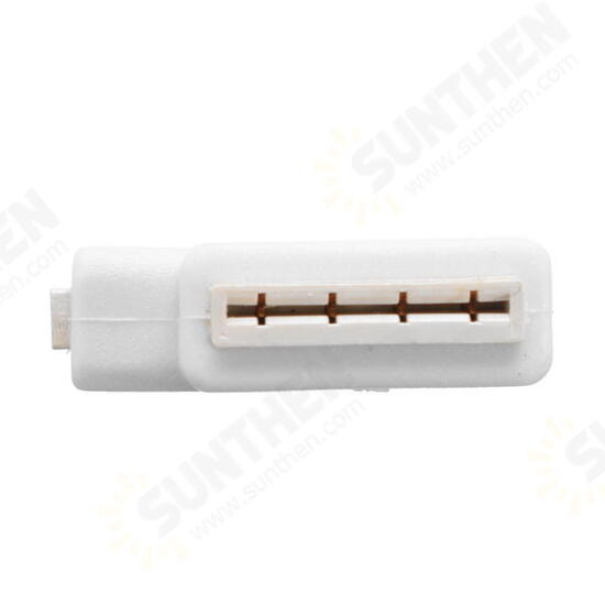 Solderless L Shape Quick Splitter 4 Pin Connector for 12V 5050 10mm Width LED RGB Strip