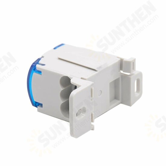 UKK80A 1 In 6 Out Terminal Block Din Rail Distribution Box Universal Electric Wire Connector Box