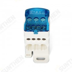 UKK80A 1 In 6 Out Terminal Block Din Rail Distribution Box Universal Electric Wire Connector Box UKK80A 1 In 6 Out Terminal Block Din Rail Distribution Box Universal Electric Wire Connector Box