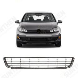 MK6 2009-2012 Front Lower Centre Bumper Grille Black Insurance Approved MK6 2009-2012 Front Lower Centre Bumper Grille Black Insurance Approved