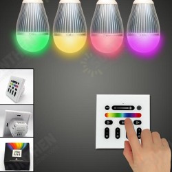 Wireless 2.4G RGBW LED Touch Dimmer Switch Panel Controller for Home Lamp Lighting Wireless 2.4G RGBW LED Touch Dimmer Switch Panel Controller for Home Lamp Lighting