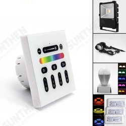 Wireless 2.4G RGBW LED Touch Dimmer Switch Panel Controller for Home Lamp Lighting Wireless 2.4G RGBW LED Touch Dimmer Switch Panel Controller for Home Lamp Lighting