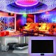 0.5M/1M/1.5M/2M/3M/4M Music Sound Activated Waterproof RGB 5050 LED Strip Light Kit DC5V