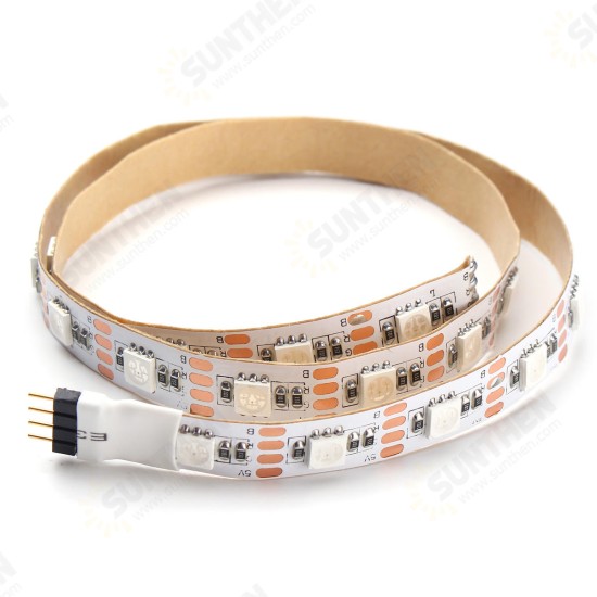 0.5M/1M/1.5M/2M/3M/4M Non-waterproof Music Sound Activated Remote Control 5050 LED Strip Light DC5V