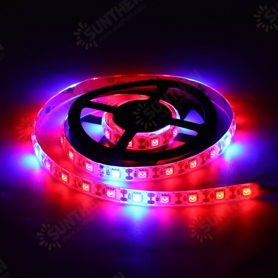 0.5M/1M/1.5M/2M/3M/4M/5M USB Waterproof 5050 LED Grow Strip Light Hydroponic Full Spectrum Indoor Plant Lamp